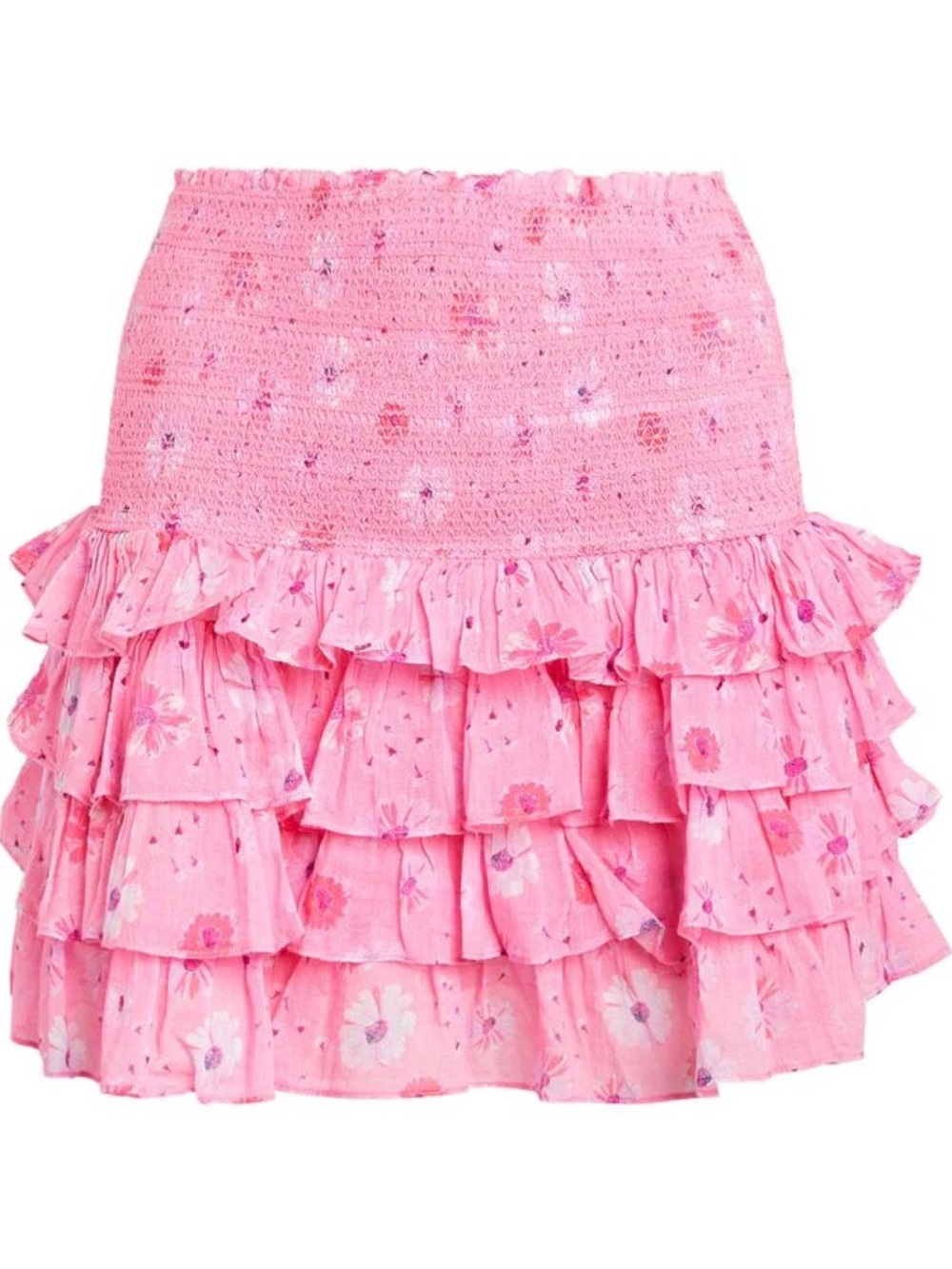 Love Shack Fancy Ruffle Mini Skirt